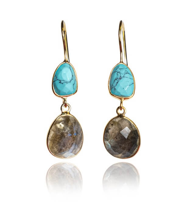Boucles d'oreilles indiennes
