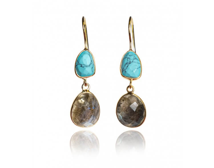 Boucles d'oreilles indiennes