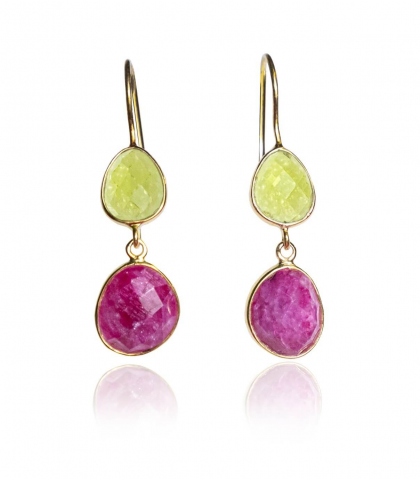 Indian gold plated earrings