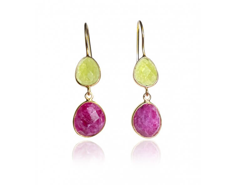 Indian gold plated earrings