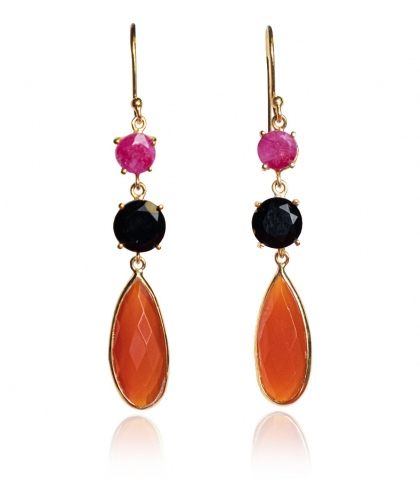 Boucles d'oreilles indiennes