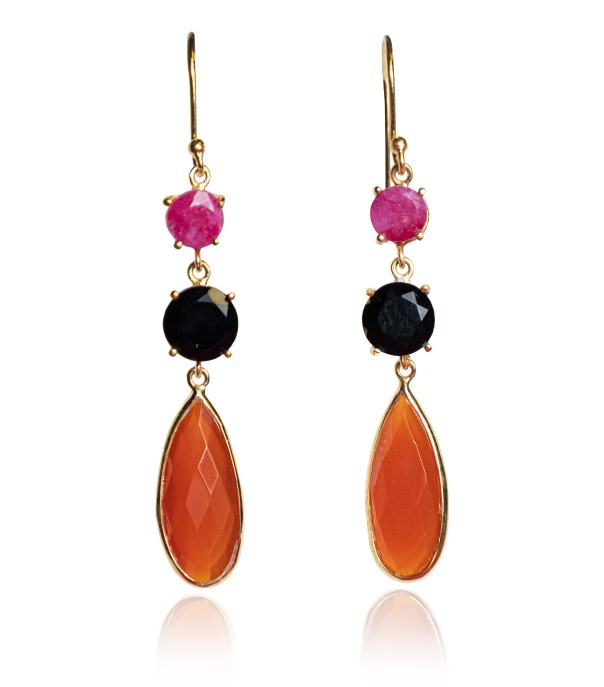 Boucles d'oreilles indiennes