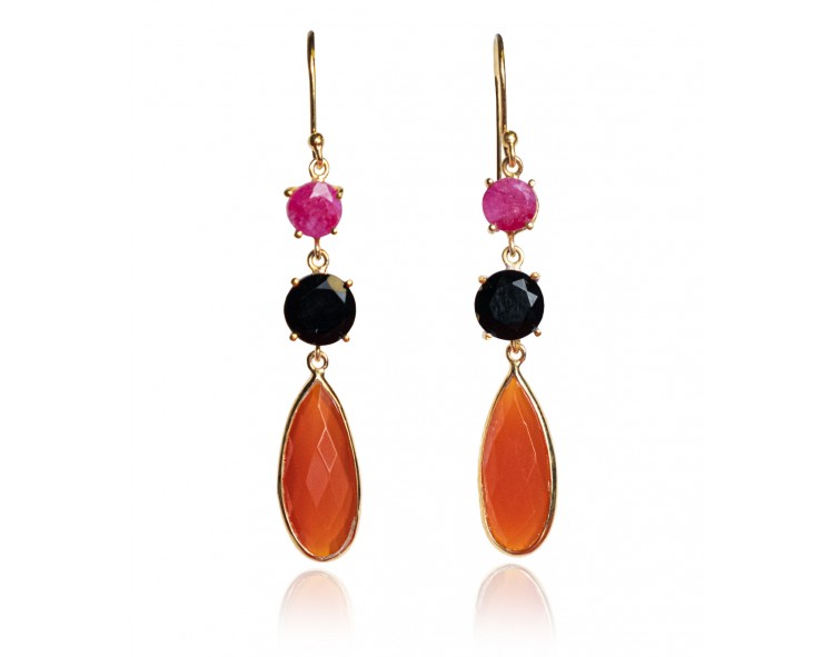 Boucles d'oreilles indiennes