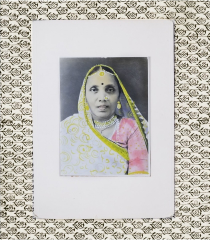 Photo vintage indienne