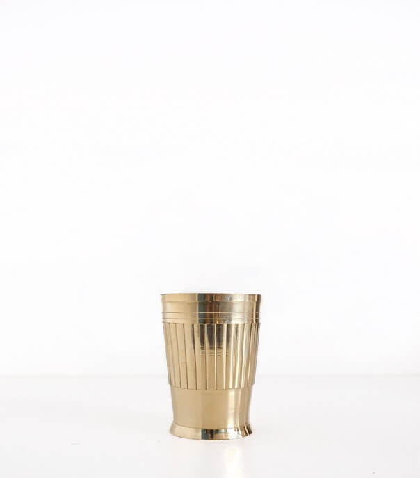 Brass cup