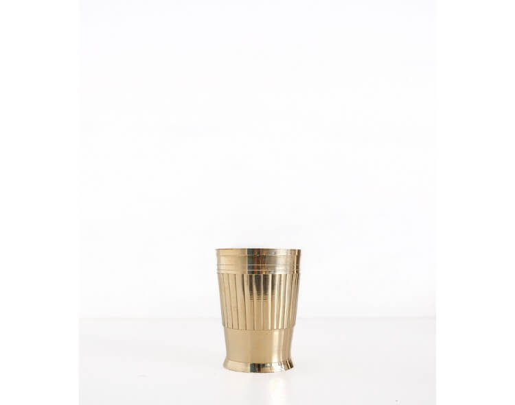 Brass cup