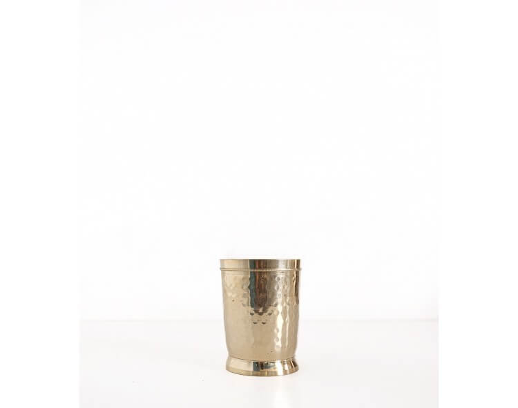 Verre en laiton
