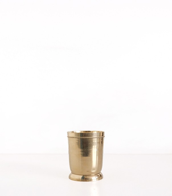 Brass cup
