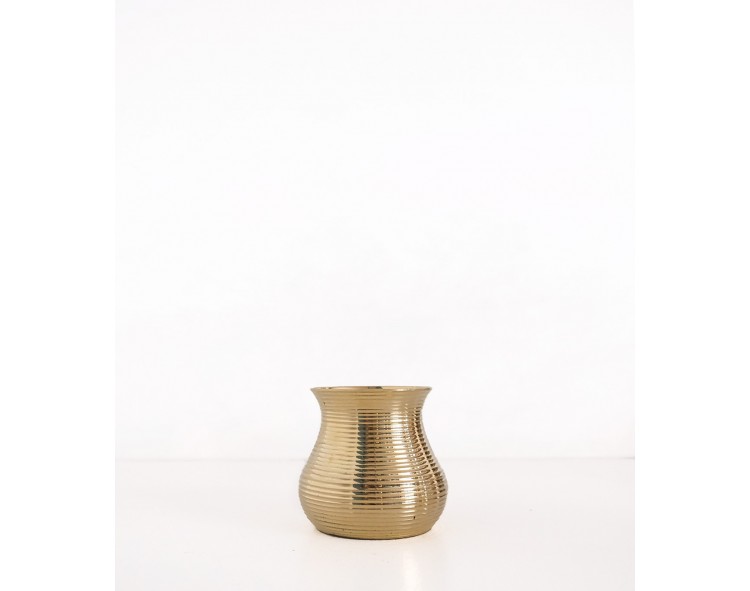 Vase en laiton