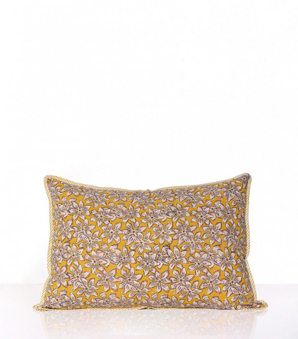 Cushion cover mustard