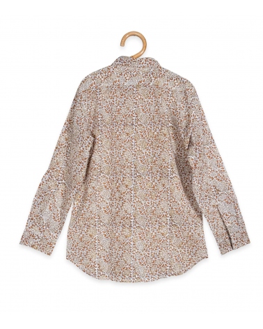Chemise imprimée - écrue