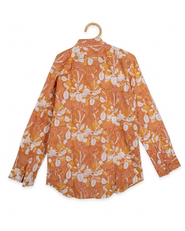 Printed cotton shirt Iris