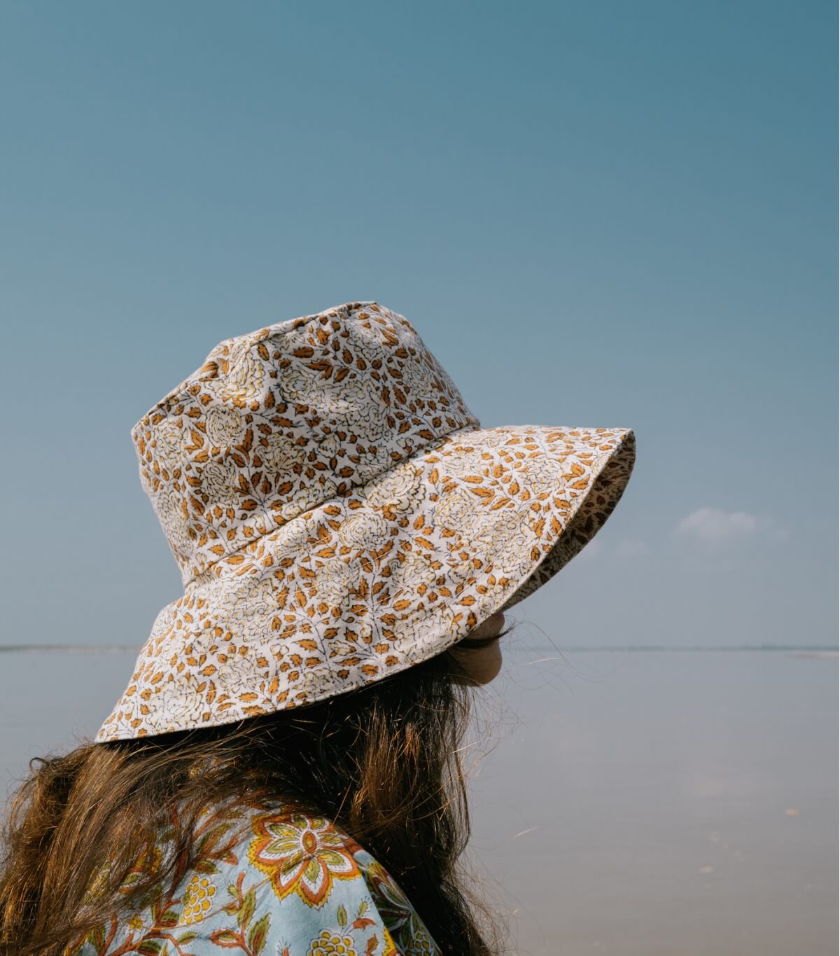Printed hat Chakori