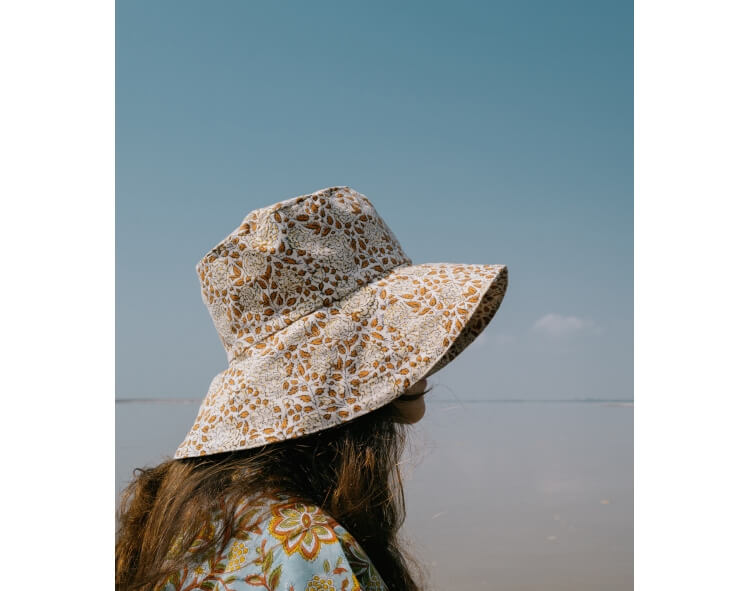 Printed hat Chakori