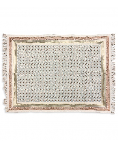 Tapis imprimé en coton