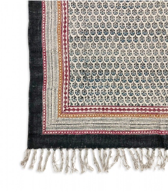 Cotton carpet 59x94 inches - offwhite