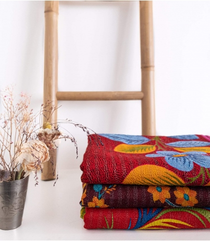 Indian Kantha cotton