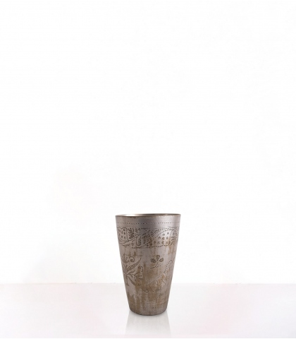 Verre en laiton 13x9 cm