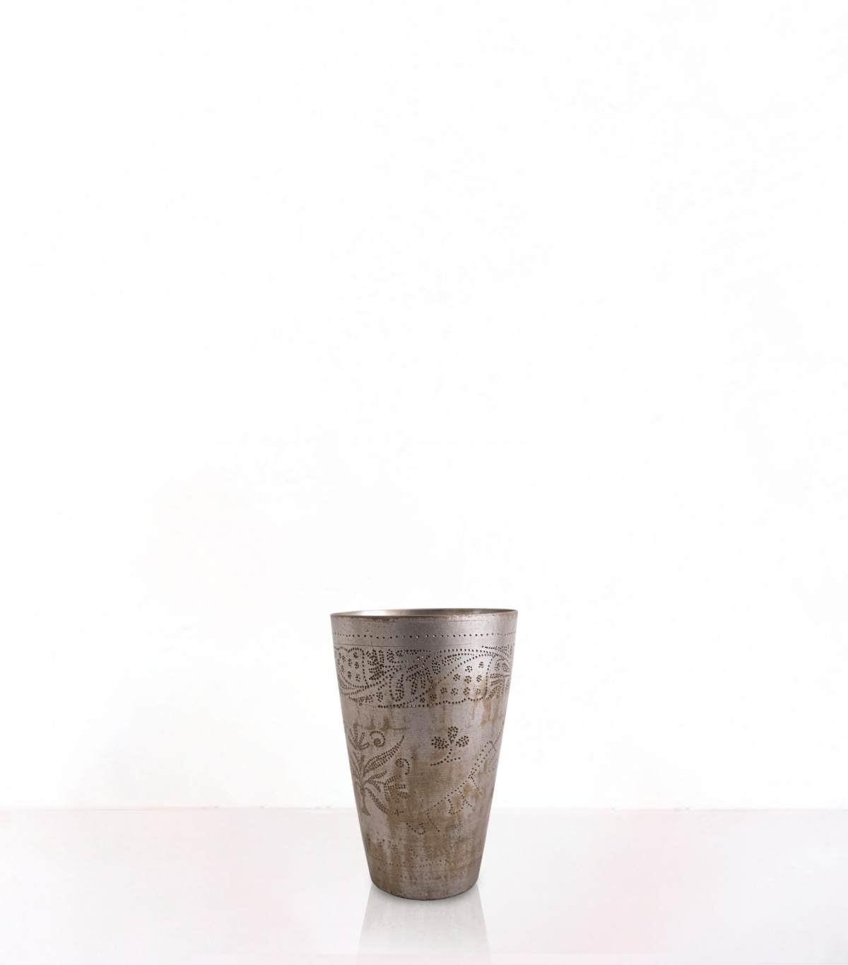 Verre en laiton 13x9 cm