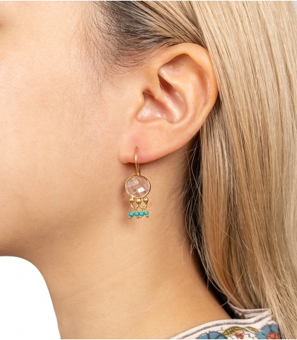 Boucles d'oreilles indiennes