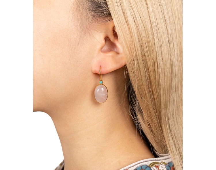 Indian gold plated earrings