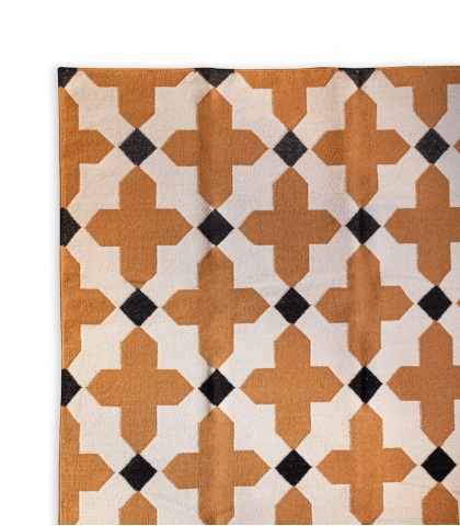 Tapis laine Mughal