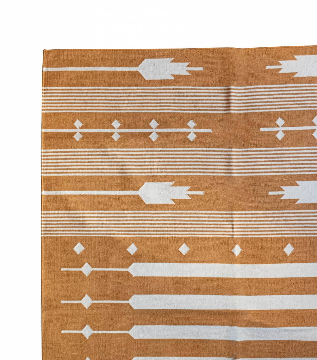 Tapis en laine 150x240 cm - moutarde