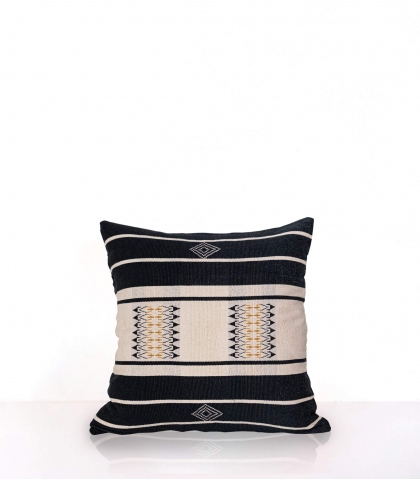 Housse de coussin 40x40 cm - charbon