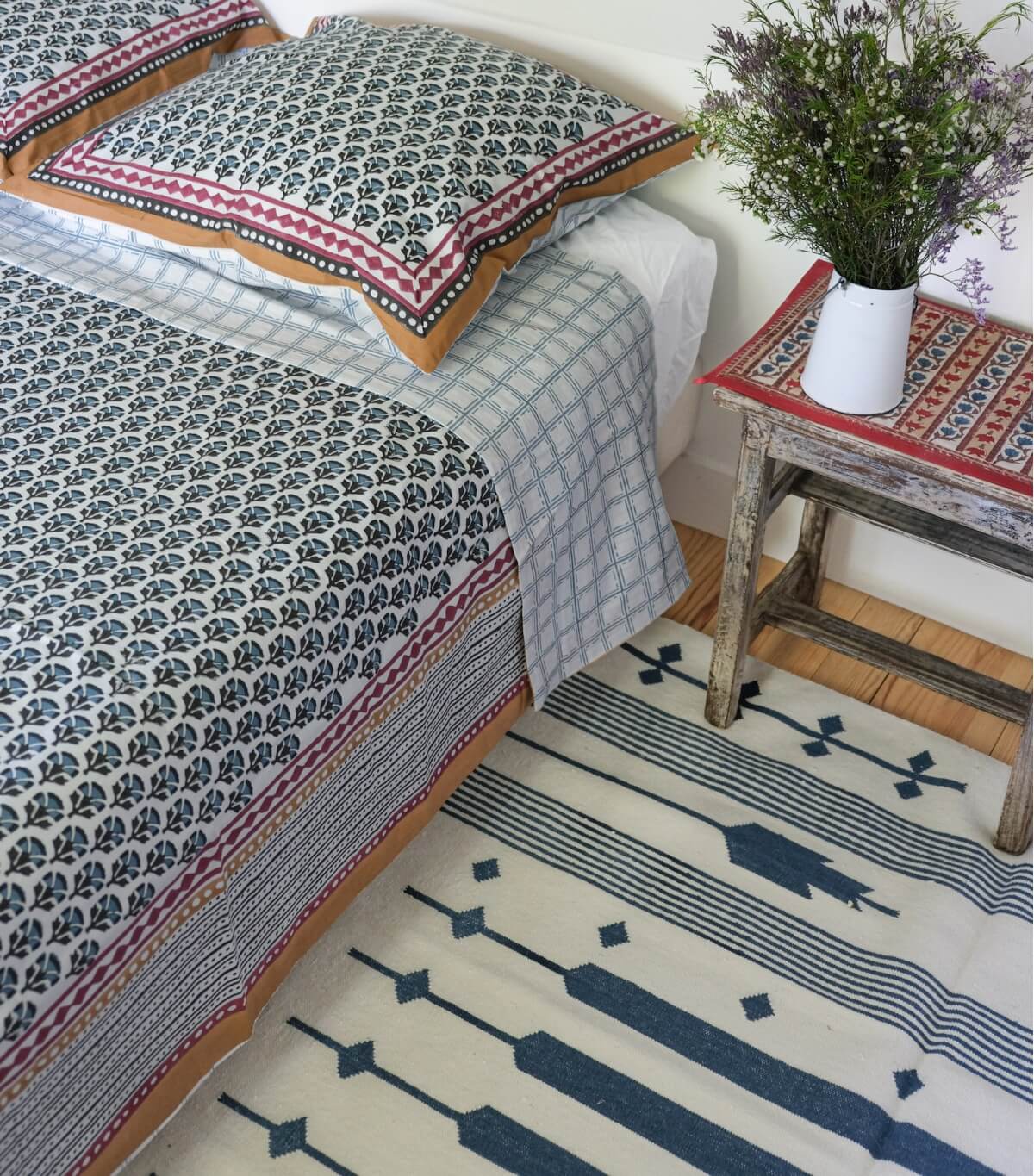 Tapis indien Thea