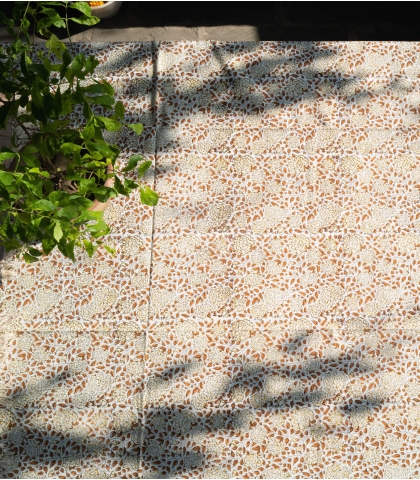 Table cloth 56x93 inches - tan
