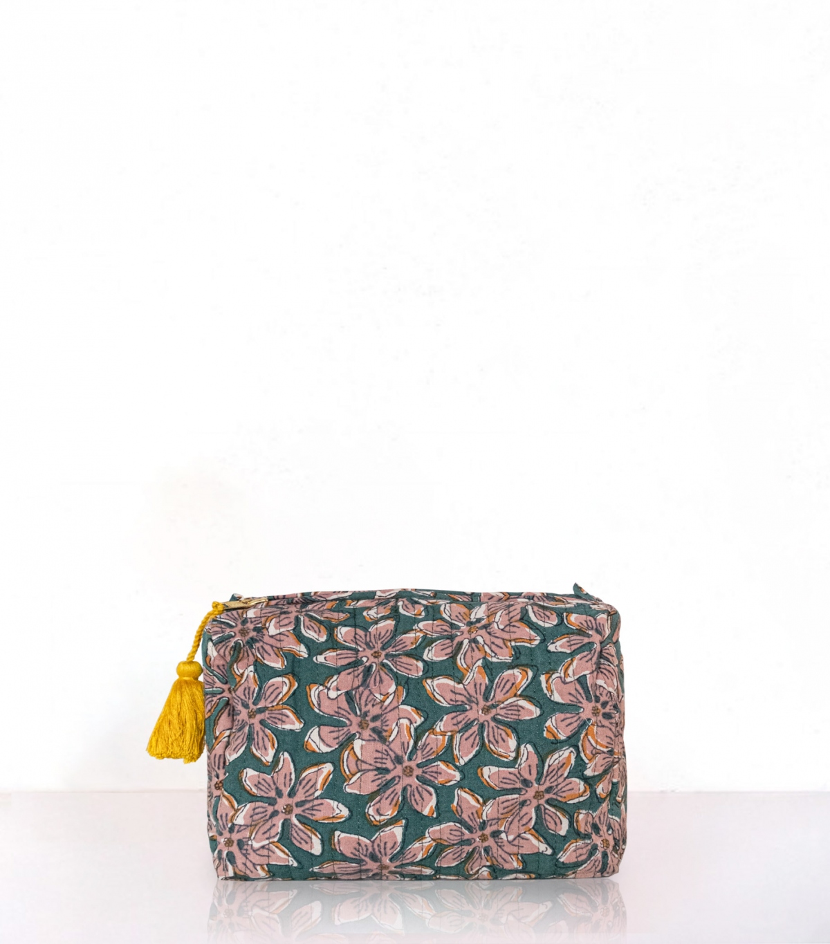 Trousse de maquillage 20x15 cm - vert sapin