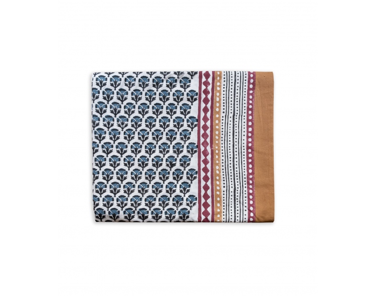 Nappe indienne 175x290 cm - écrue