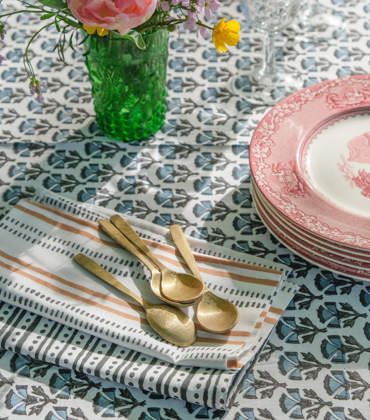 Rectangle table cloth Tilak