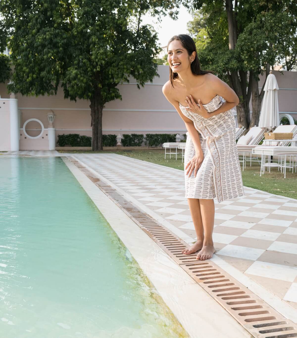 Serviette de bain 100x200 cm - écrue