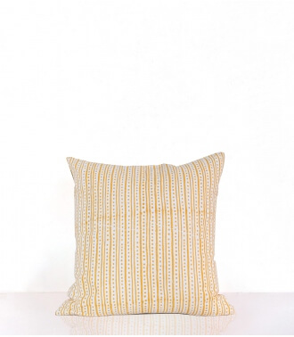Cushion cover 16x16 inches - mustard