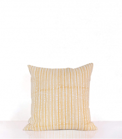 Cushion cover 16x16 inches - mustard