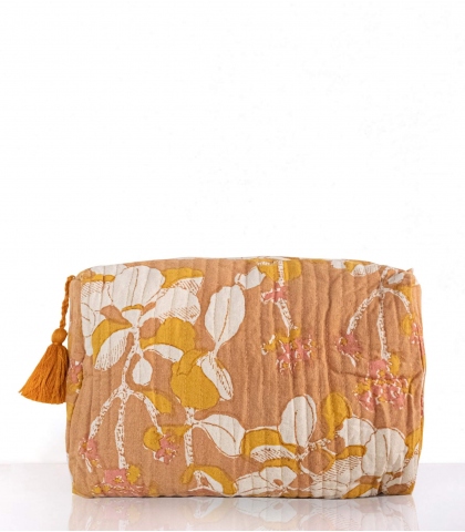 Trousse de toilette 25x20 cm - bronze