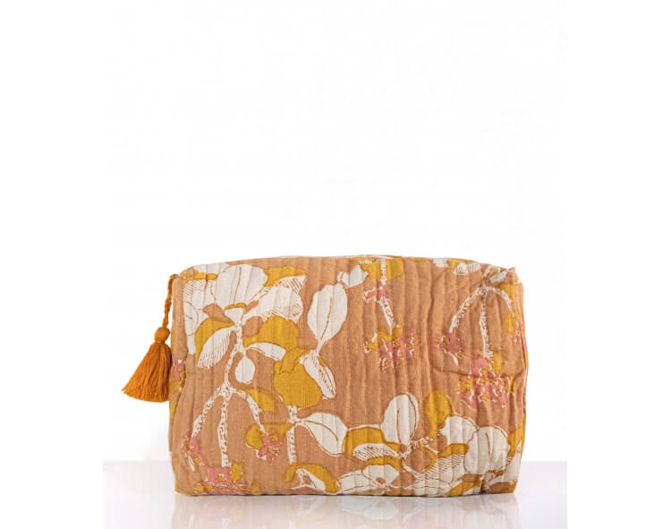 Trousse de toilette 25x20 cm - bronze