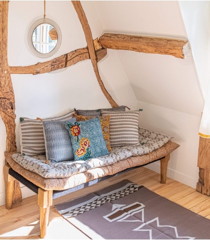 Linge de maison et mobilier indien