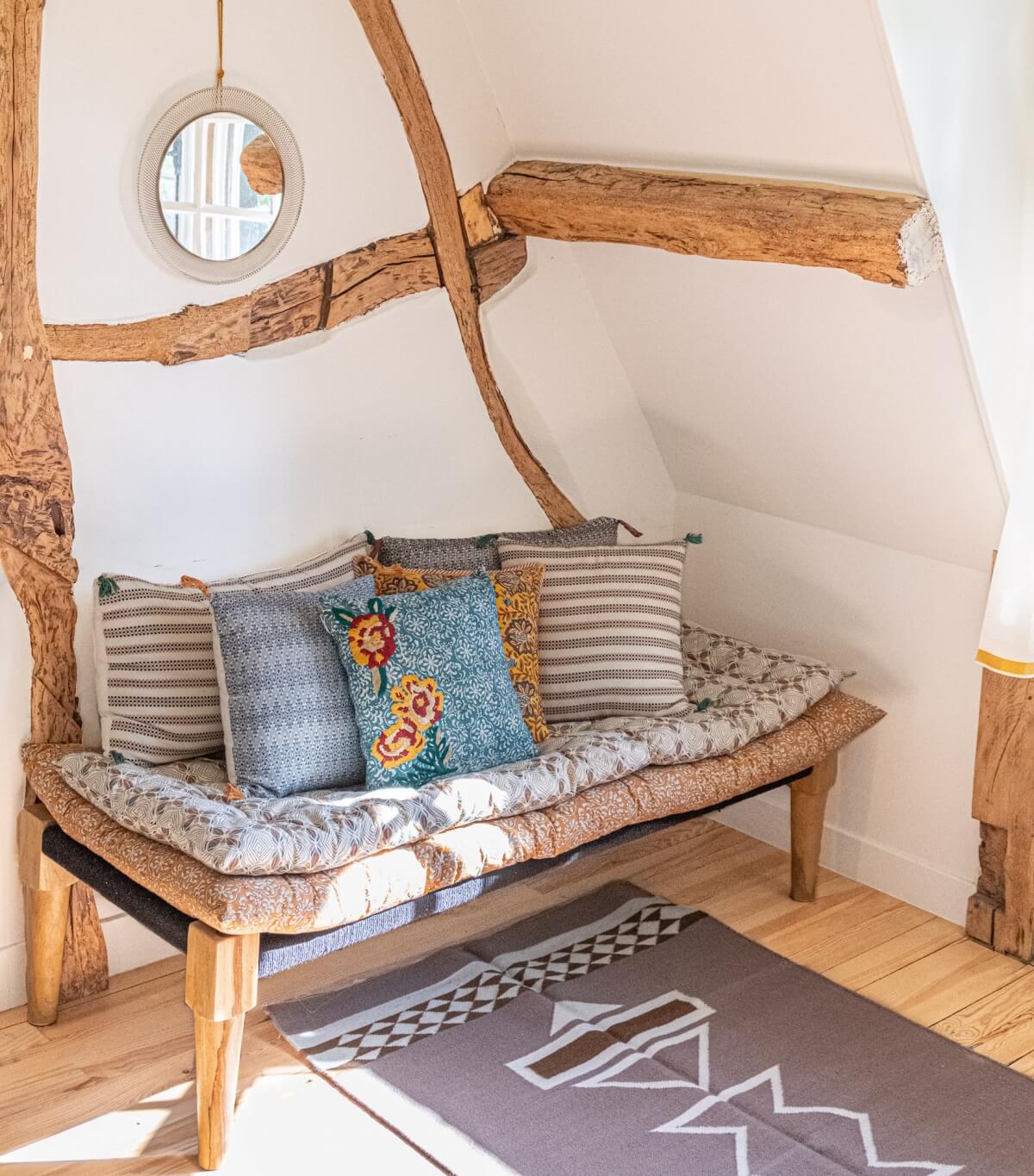 Linge de maison et mobilier indien