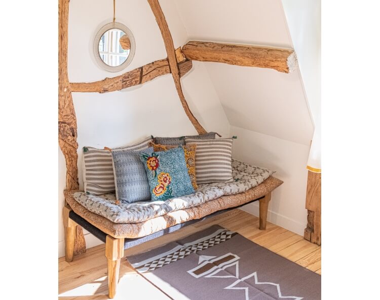 Linge de maison et mobilier indien
