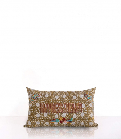 Housse de coussin 30x50 cm - olive