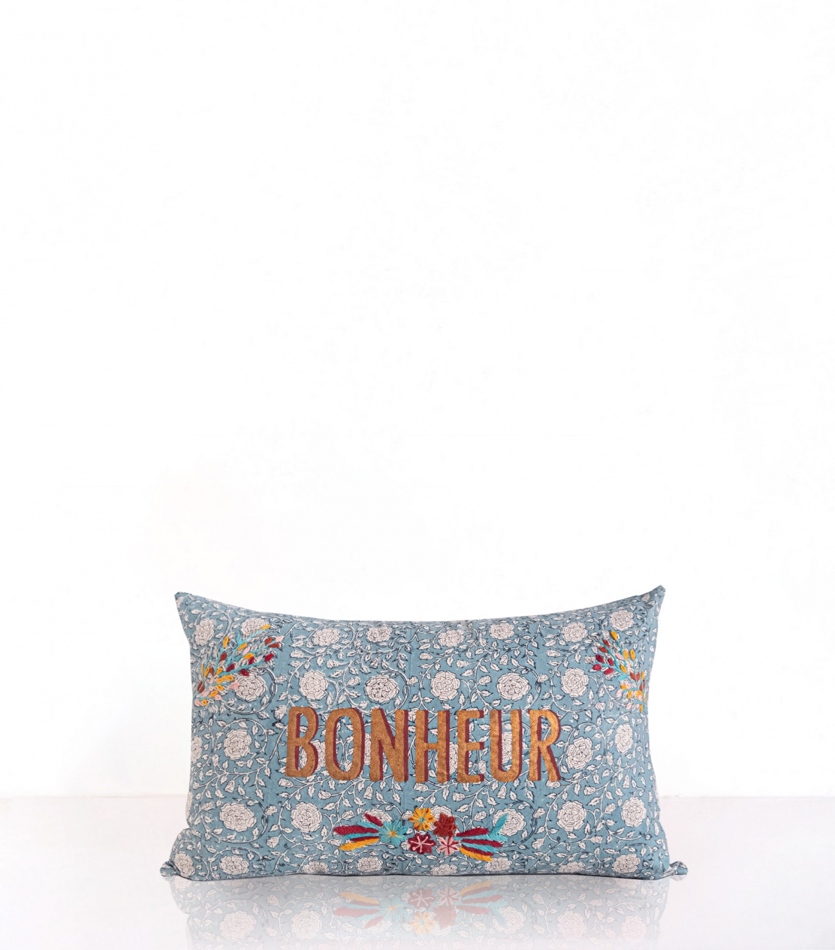 Housse de coussin 30x50 cm - vert d'eau