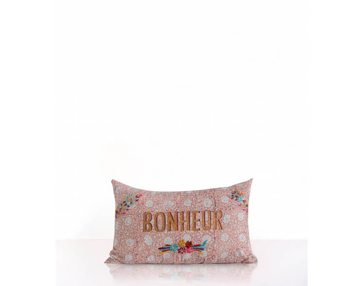 Cushion cover 12x20 inches - nude pink