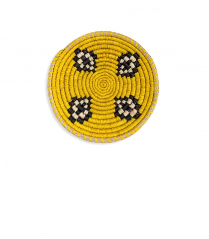 Décoration murale - jaune