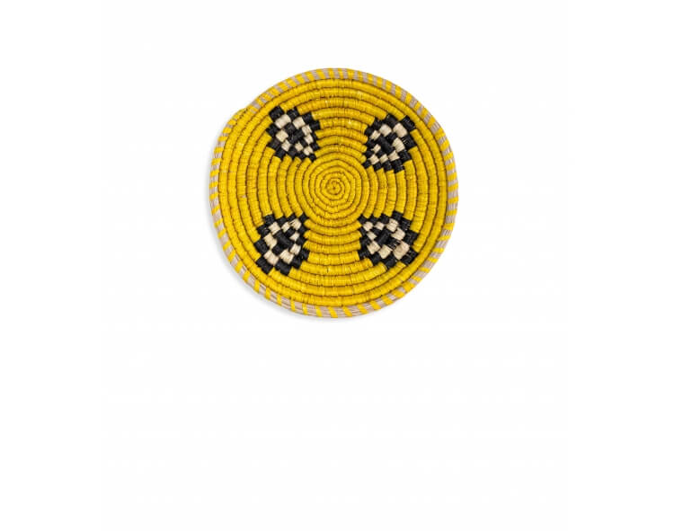 Décoration murale - jaune