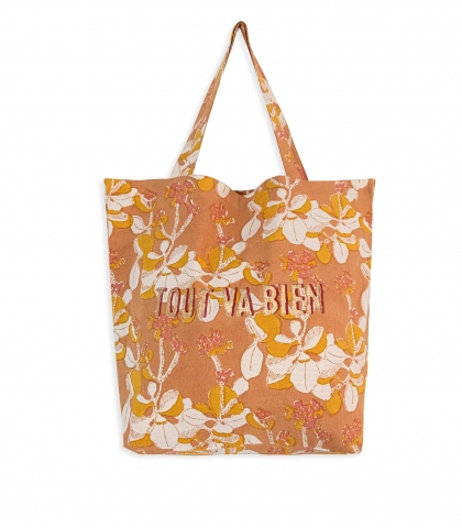 Tote bag en coton - bronze