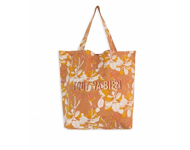 Tote bag en coton - bronze
