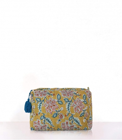 Trousse de maquillage 20x15 cm - olive