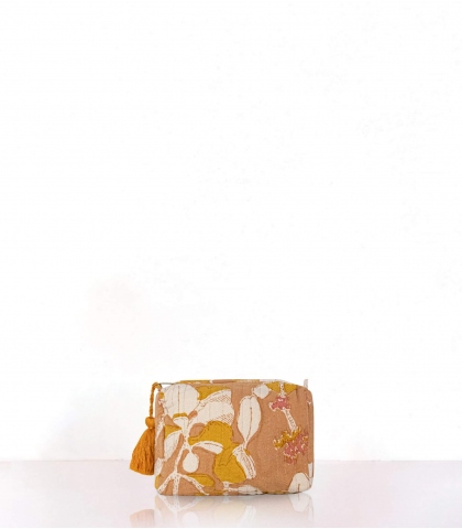 Trousse de maquillage 15x10 cm - bronze